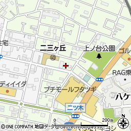 千葉県松戸市二ツ木1703周辺の地図
