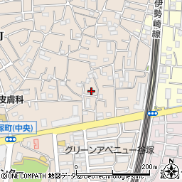 埼玉県草加市谷塚町1346-7周辺の地図