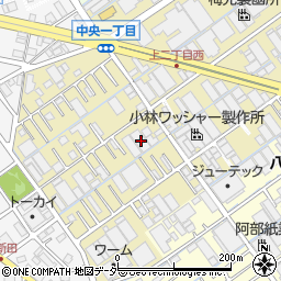 埼玉県八潮市二丁目957-1周辺の地図
