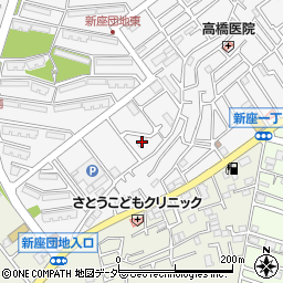 熊本荘周辺の地図