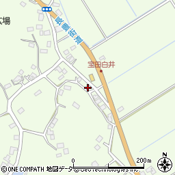 千葉県成田市宝田1447周辺の地図