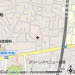 埼玉県草加市谷塚町1346-9周辺の地図