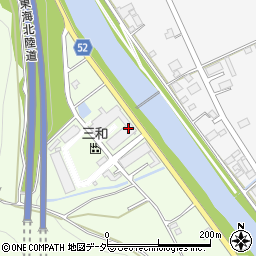 三和株式会社　大和工場周辺の地図
