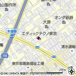 朝日エティック株式会社周辺の地図