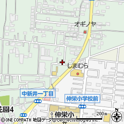 埼玉県所沢市所沢新町2550-33周辺の地図