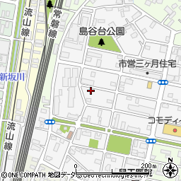 千葉県松戸市三ケ月1299周辺の地図