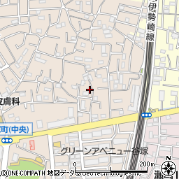 埼玉県草加市谷塚町1346-4周辺の地図
