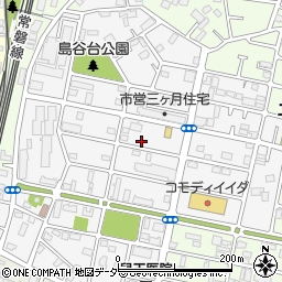 千葉県松戸市三ケ月周辺の地図