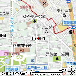 埼玉県戸田市上戸田1丁目12-10周辺の地図