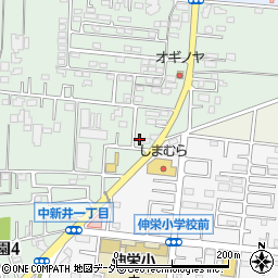 埼玉県所沢市所沢新町2550-30周辺の地図