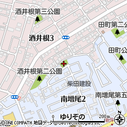 南増尾第四公園周辺の地図