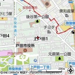 埼玉県戸田市上戸田1丁目19-26周辺の地図