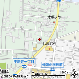 埼玉県所沢市所沢新町2550-34周辺の地図