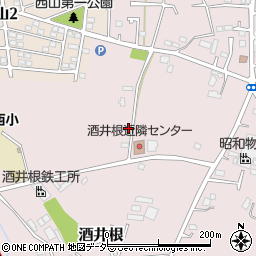 千葉県柏市酒井根657-13周辺の地図
