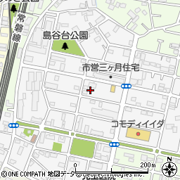 千葉県松戸市三ケ月1341周辺の地図