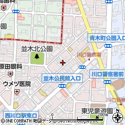 メゾンティーナ７周辺の地図