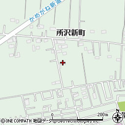 埼玉県所沢市所沢新町2575-2周辺の地図