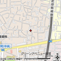 埼玉県草加市谷塚町1346-19周辺の地図