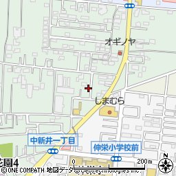 埼玉県所沢市所沢新町2550-35周辺の地図