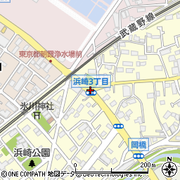 浜崎３周辺の地図