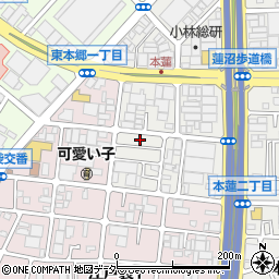 埼玉県川口市本蓮2丁目4周辺の地図
