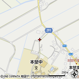 千葉県印西市笠神周辺の地図