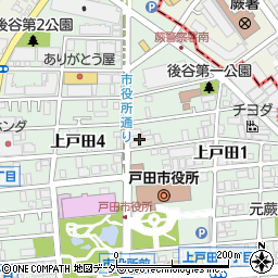 埼玉県戸田市上戸田1丁目20-14周辺の地図