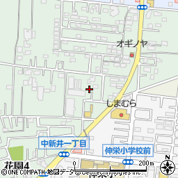 埼玉県所沢市所沢新町2554周辺の地図