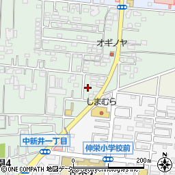 埼玉県所沢市所沢新町2550周辺の地図