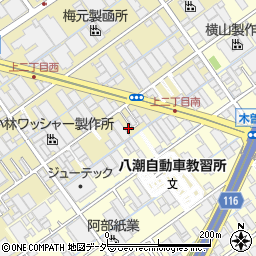 埼玉県八潮市二丁目395周辺の地図