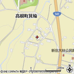 山梨県北杜市高根町箕輪2628周辺の地図