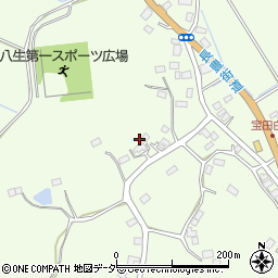 千葉県成田市宝田1696周辺の地図