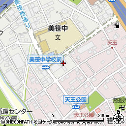 有限会社マル浜鈴木紙業周辺の地図