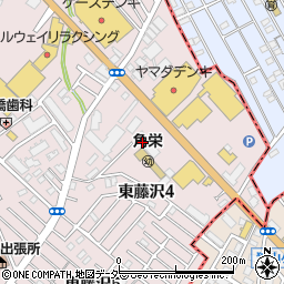 中嶋自動車工業株式会社　所沢店周辺の地図