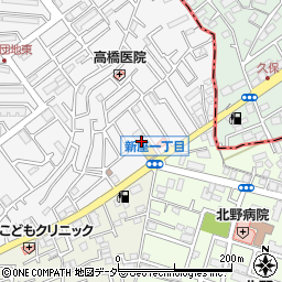 第二松岡荘周辺の地図