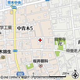 川口自動車交通周辺の地図