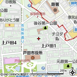 埼玉県戸田市上戸田1丁目20-23周辺の地図