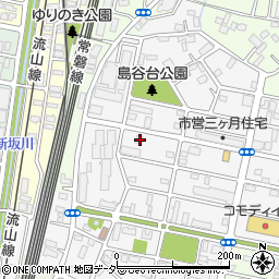 千葉県松戸市三ケ月1290周辺の地図
