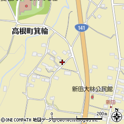 山梨県北杜市高根町箕輪2639周辺の地図