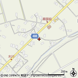 長野県伊那市東春近車屋416周辺の地図