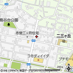 千葉県松戸市三ケ月1382周辺の地図