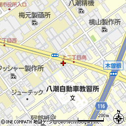 埼玉県八潮市二丁目392周辺の地図