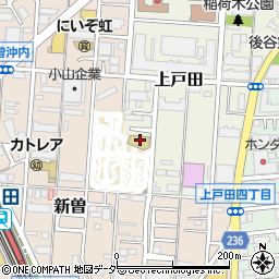 埼玉県戸田市上戸田20周辺の地図