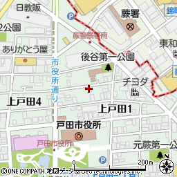 エルパンセ戸田周辺の地図