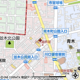 キャンドゥコモディイイダ西川口店周辺の地図