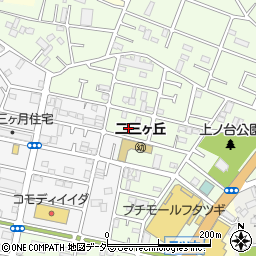 千葉県松戸市二ツ木1658周辺の地図