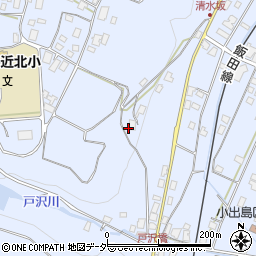 長野県伊那市西春近122周辺の地図