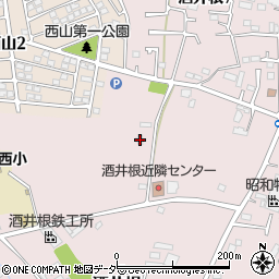 千葉県柏市酒井根657-12周辺の地図