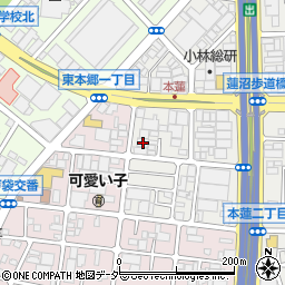 埼玉県川口市本蓮2丁目5-2周辺の地図