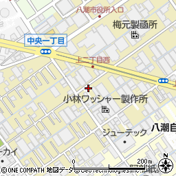 埼玉県八潮市二丁目443-6周辺の地図